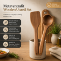 metaventrafit™ Wooden Utensil Set